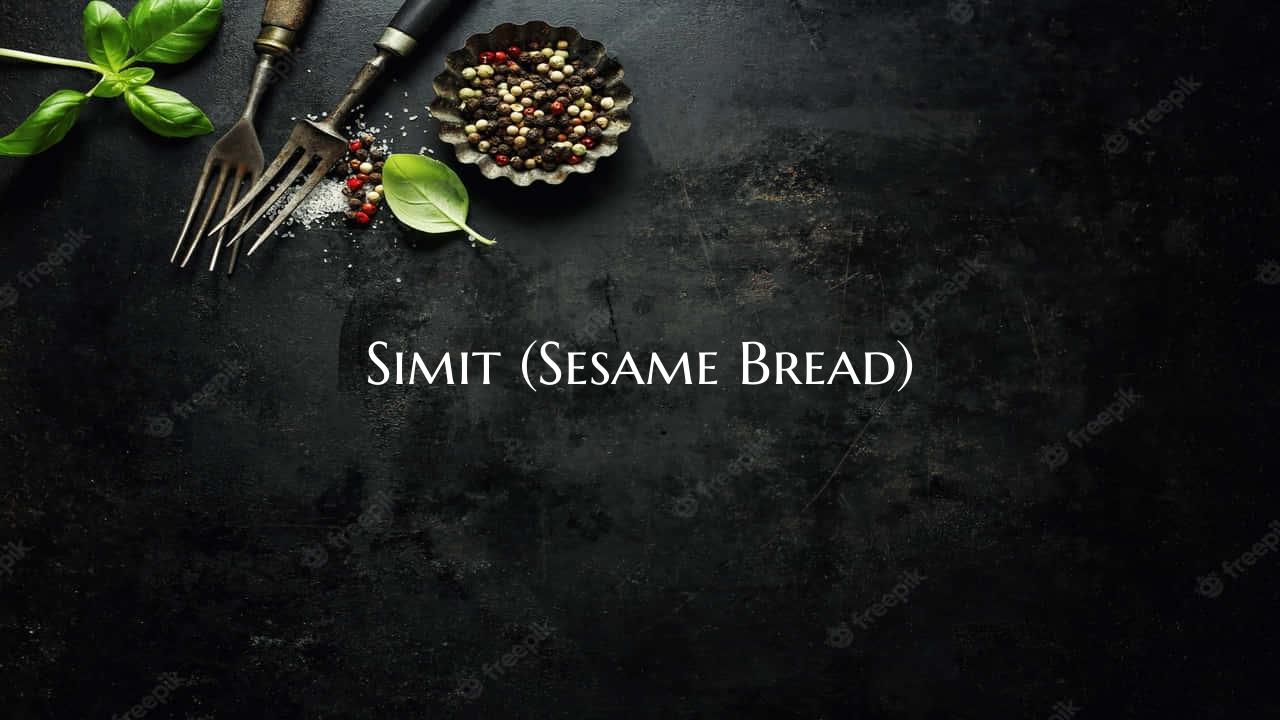 Simit (Sesame Bread)